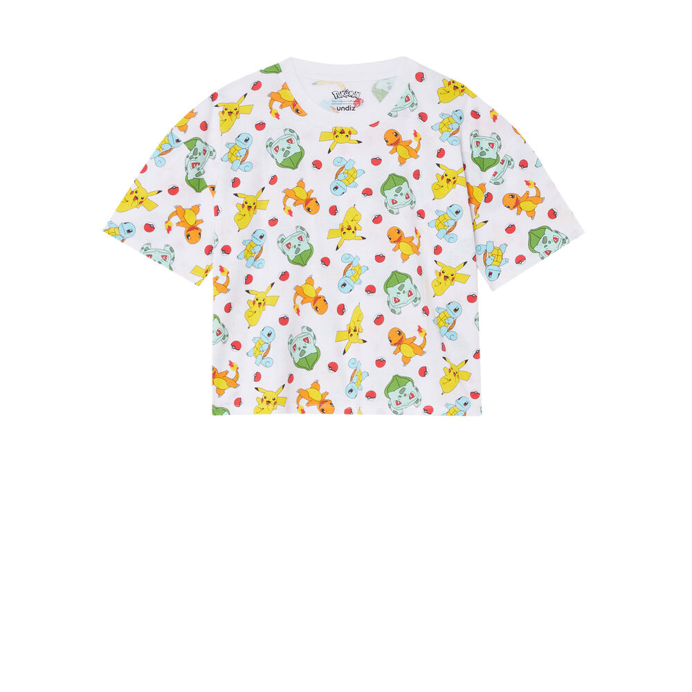 Pokémon top - white white.