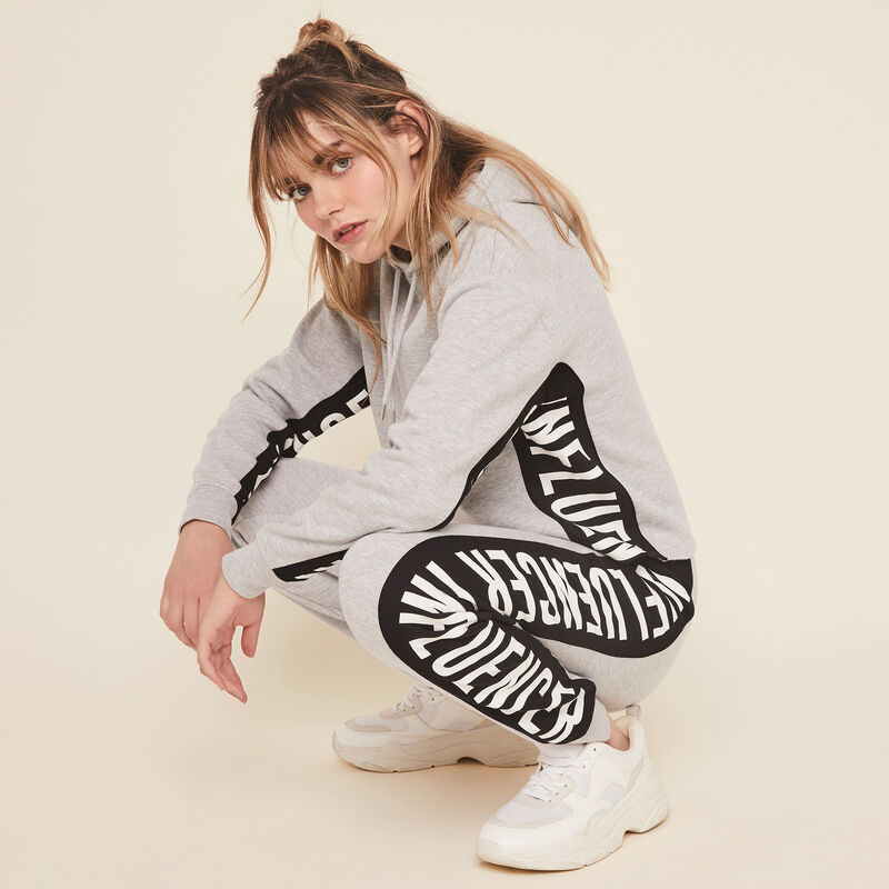 Hellovibiz sweatshirt with hood and bands on the side Hellovibiz sweatshirt with hood and bands on the side;