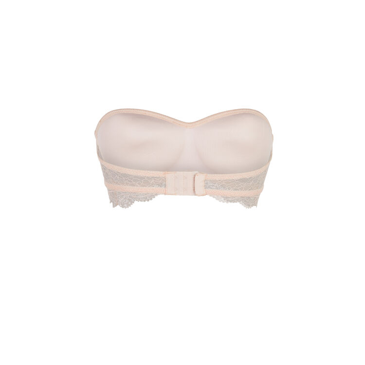 Everydayiz vanilla bandeau bra pink.