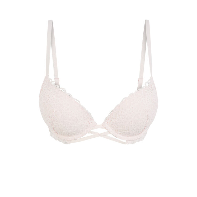 Paroliz peach-colored ultra-plush bra Paroliz peach-colored ultra-plush bra;