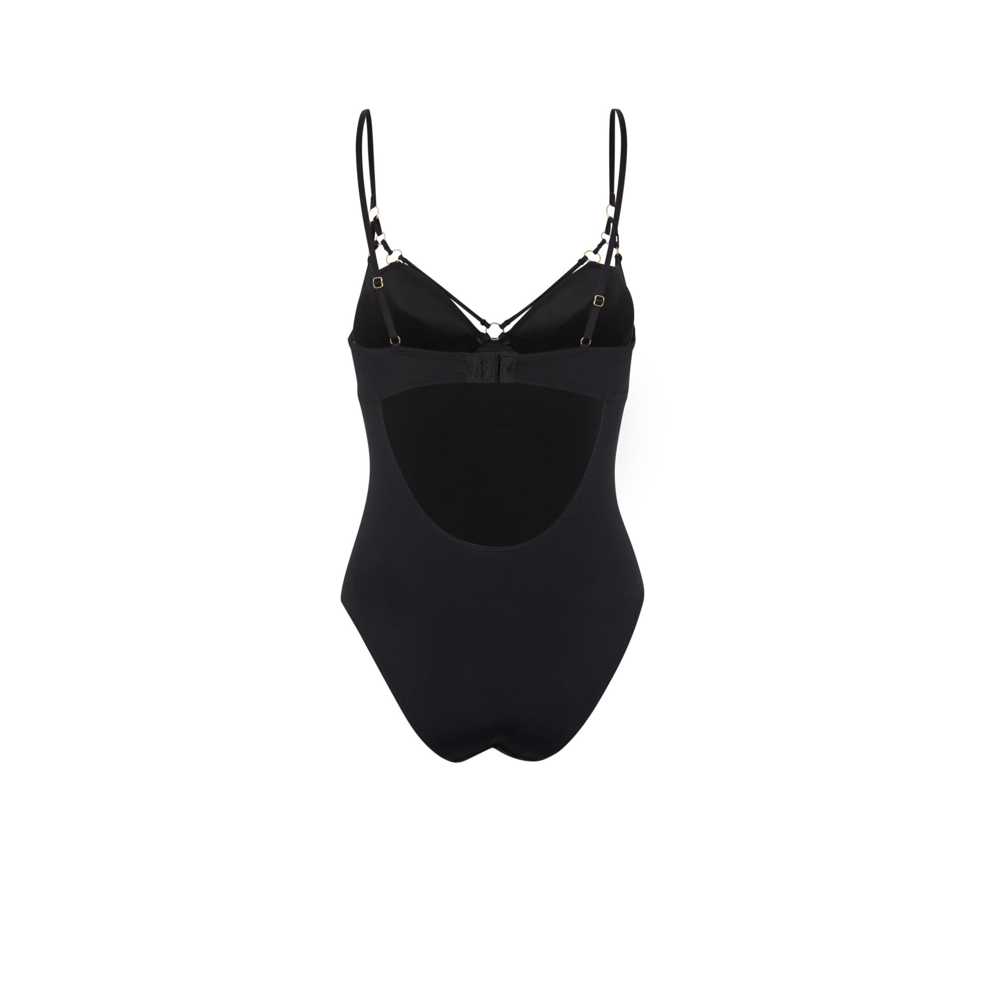 black push up bodysuit