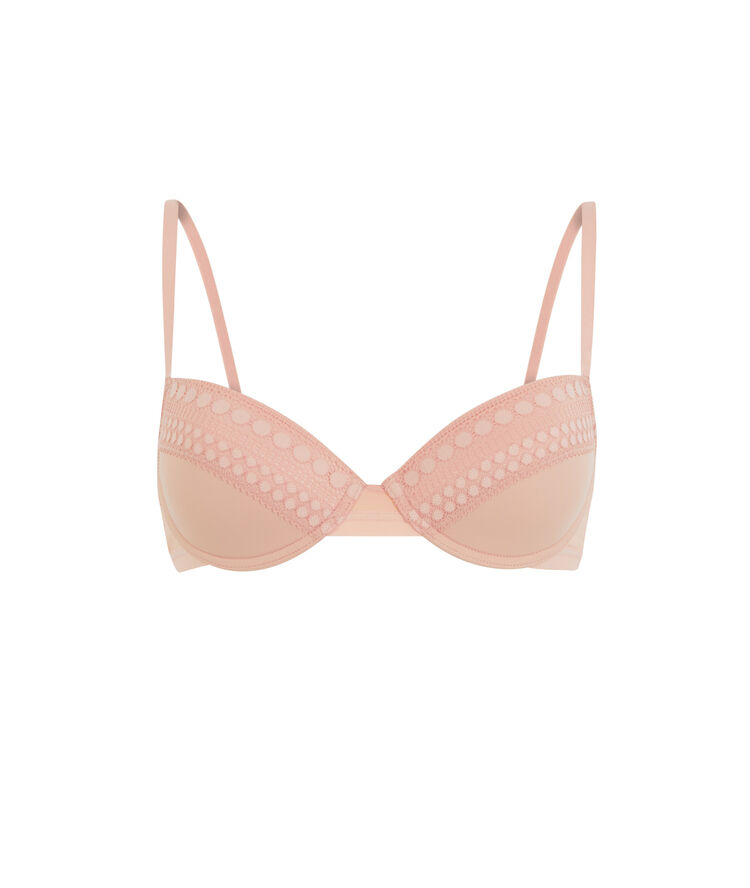 Cupiniz pink padded bra pink.