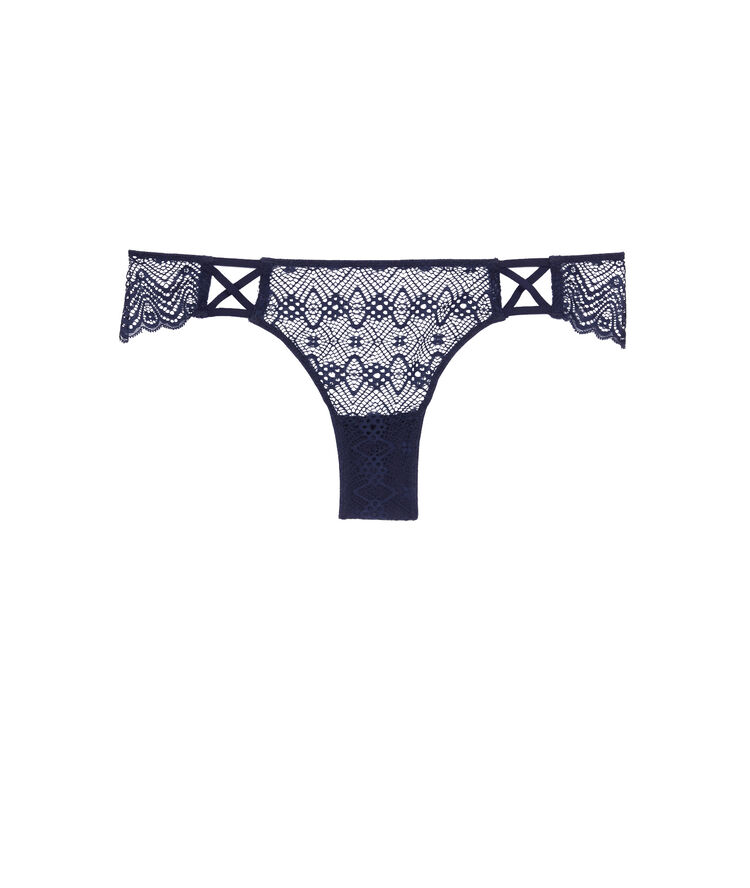 Haroscopiz midnight blue pants bleu marine.