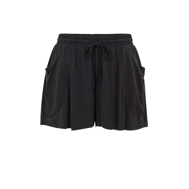 Plain floaty shorts - black Plain floaty shorts - black;