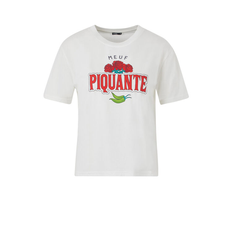 Biały top piquantiz biały.