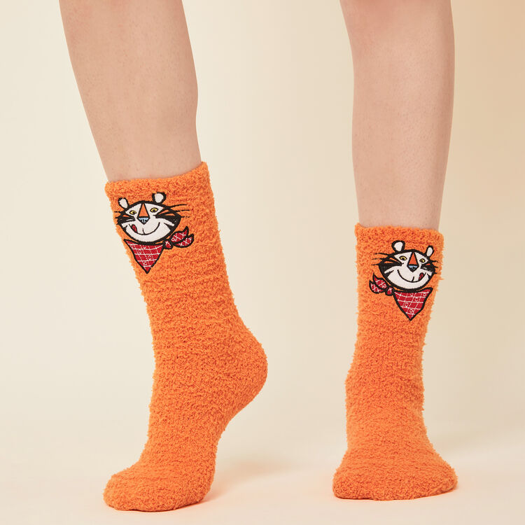 Socken aus Kunstfell Lizenz Kellogg's Socken aus Kunstfell Lizenz Kellogg's;