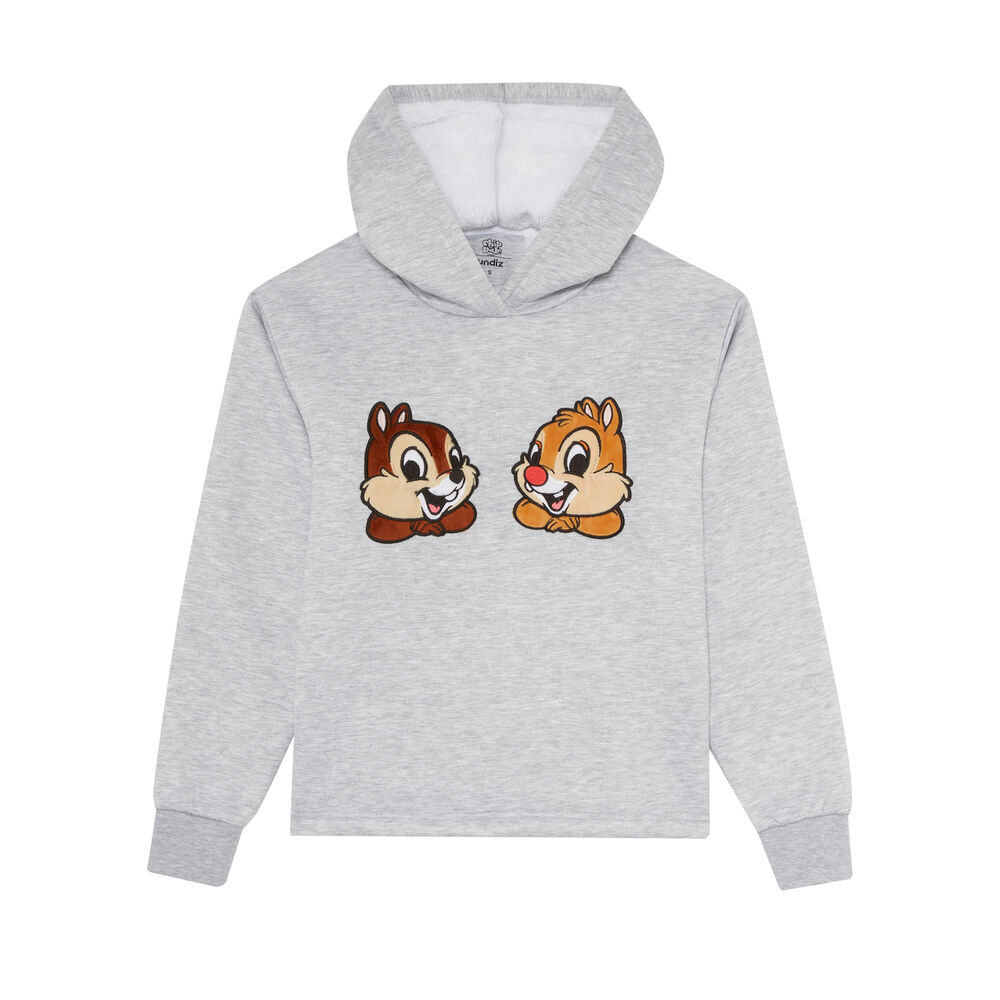 Chip and dale sweatshirt - grey grey.