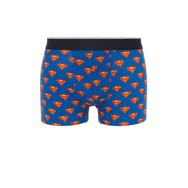 Hellomiz superman licence cotton boxers blue.