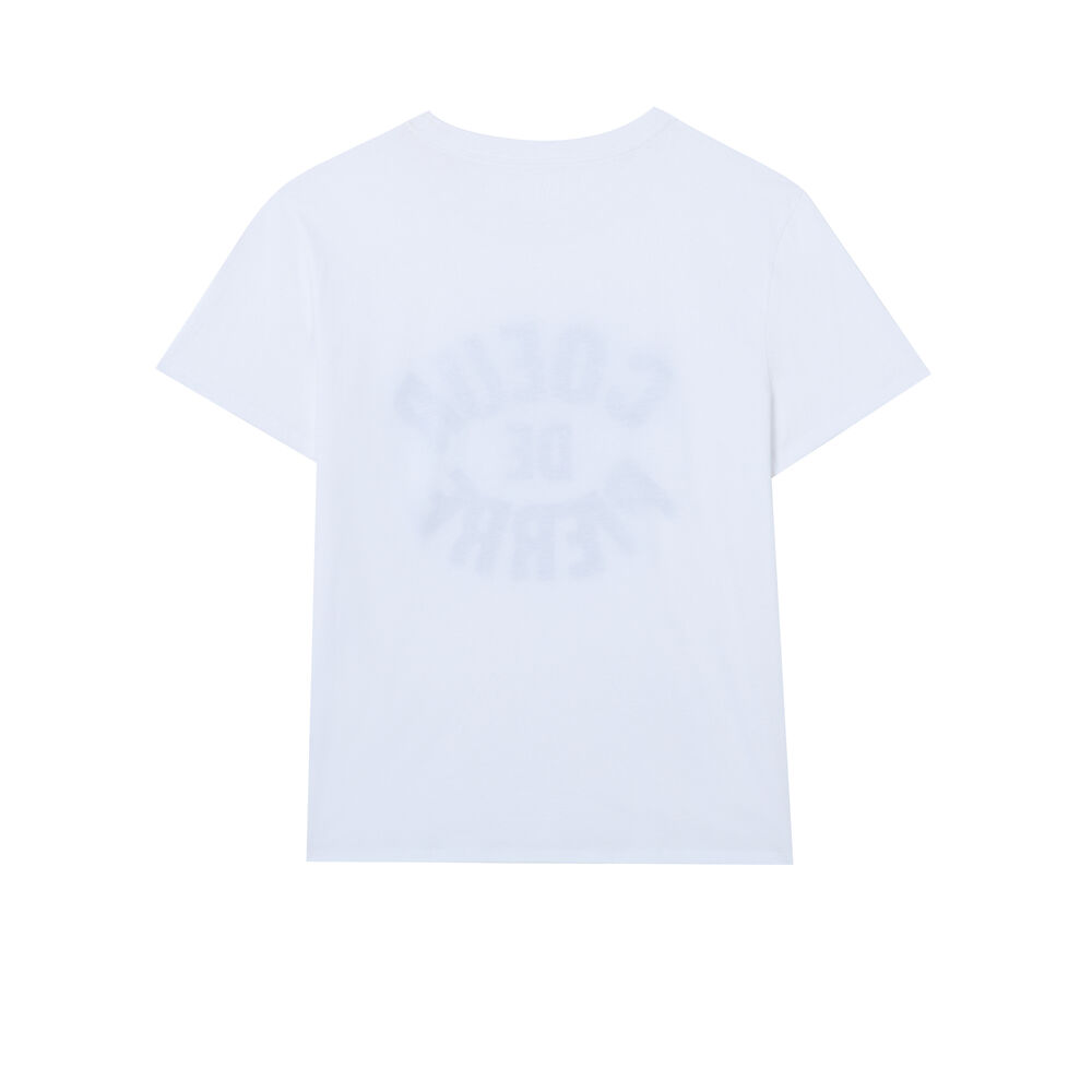 Heart of stone slogan t-shirt - white white.