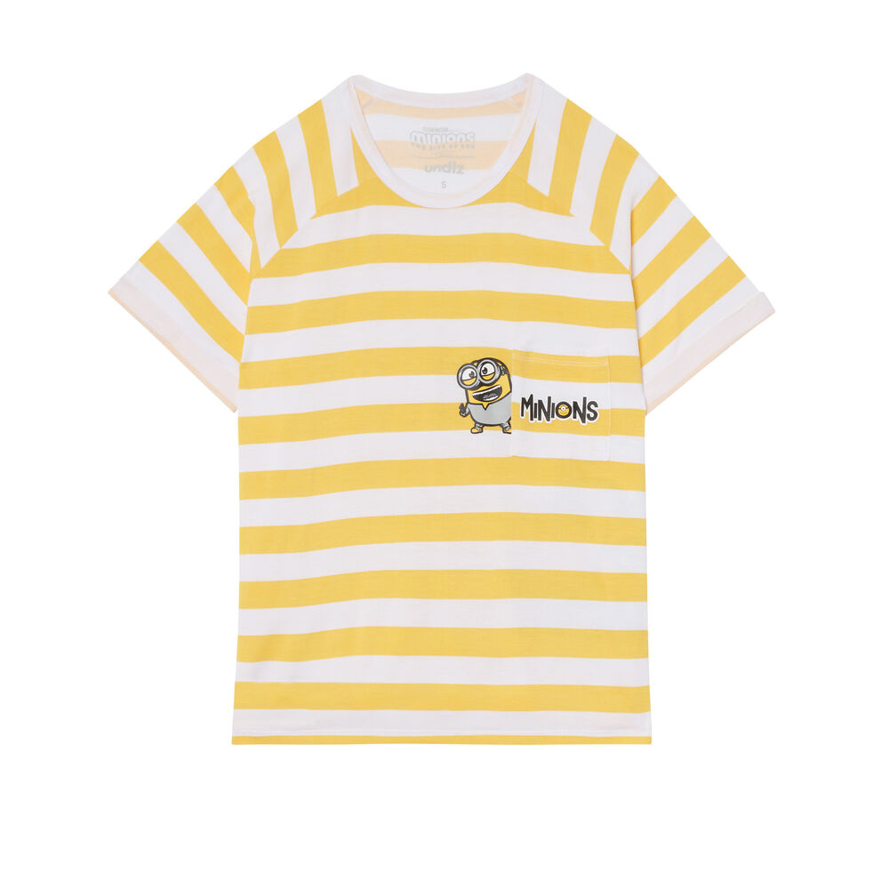 Minions striped top - yellow yellow.