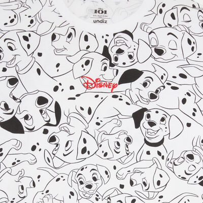 Tunic with 101 Dalmatians pattern - white ;