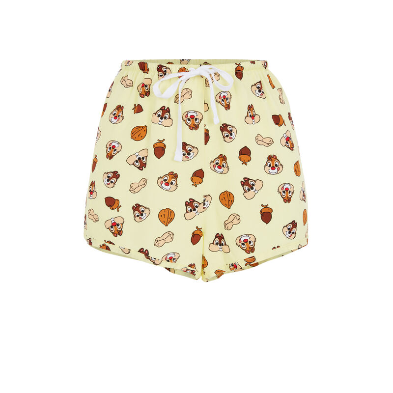 Chip 'n' Dale print shorts - yellow Chip 'n' Dale print shorts - yellow;