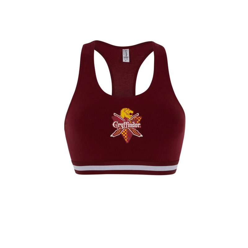 biustonosz z Gryffindorem — kolor bordowy biustonosz z Gryffindorem — kolor bordowy;