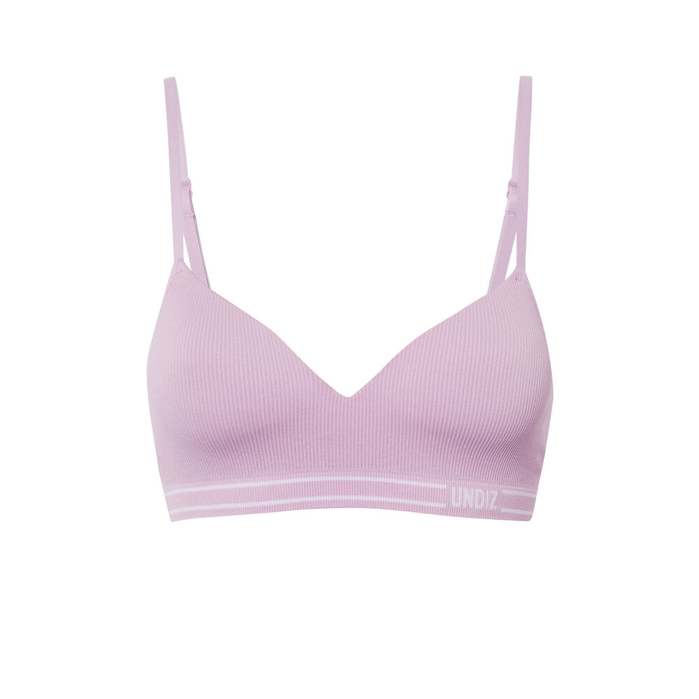 Seamless bra - lilac purple.