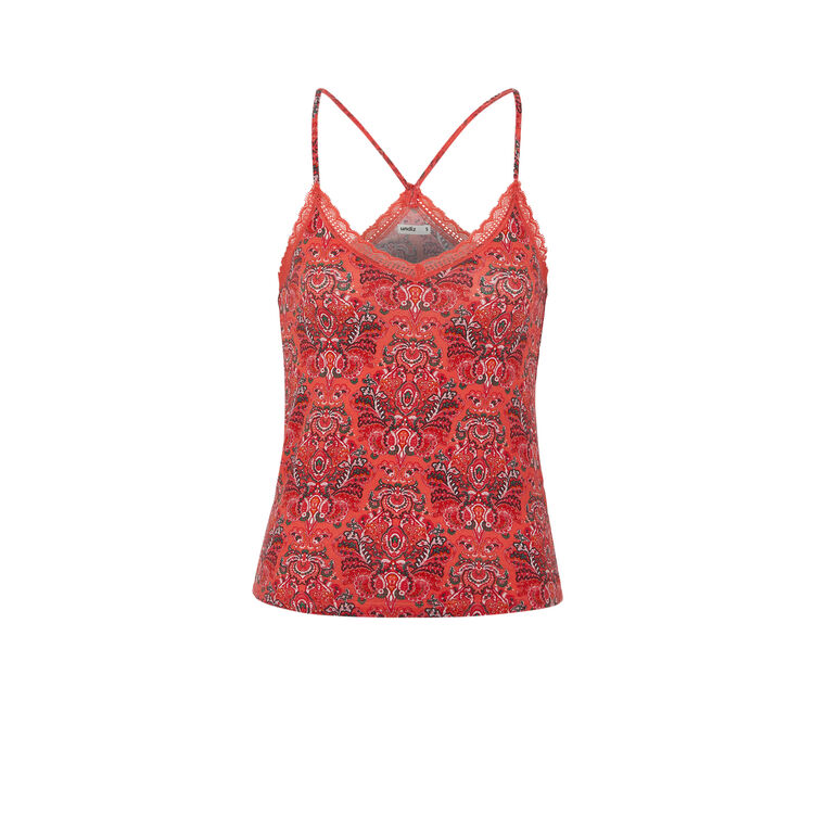 Vifleuriz coral top Vifleuriz coral top;