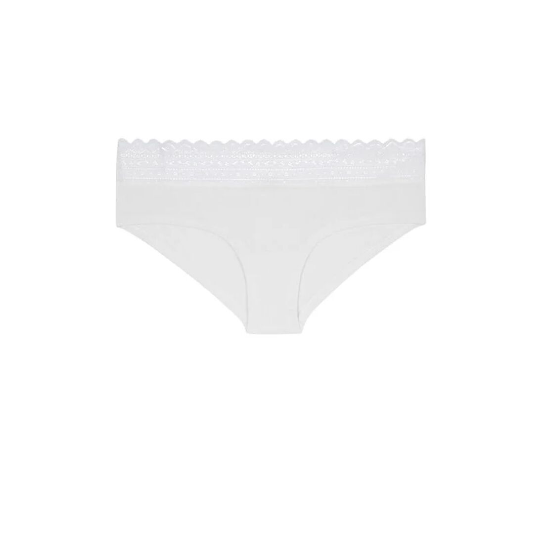 cotton shorty with lace;