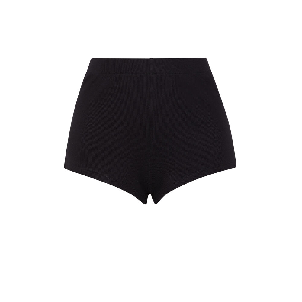 Camisole + shorts set - black black.