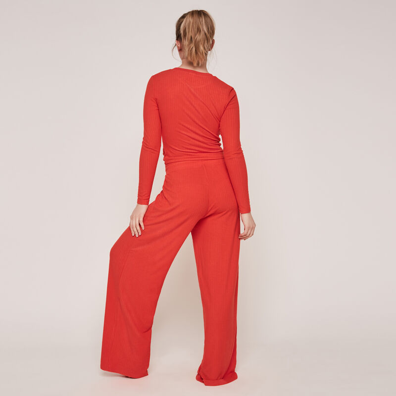 Nouetopiz ribbed top with bow Nouetopiz ribbed top with bow;