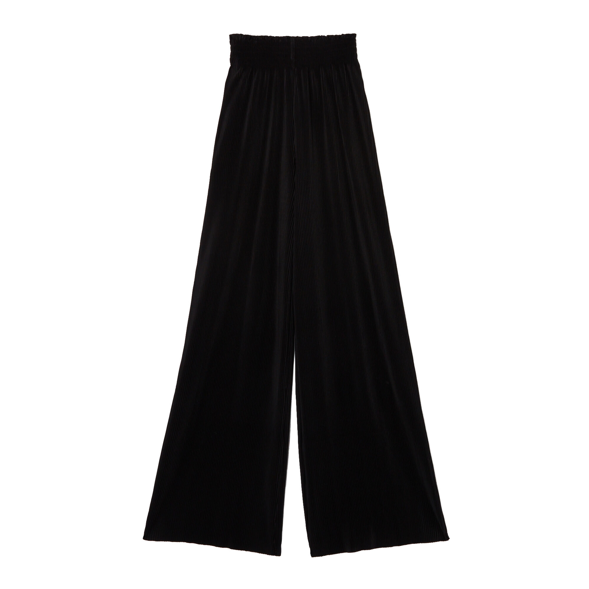 Plain flared trousers - black - black 