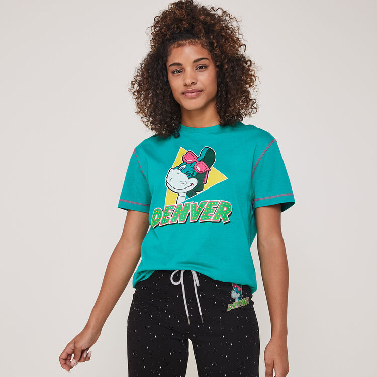 Denveriz Denver print top with short sleeves Denveriz Denver print top with short sleeves;