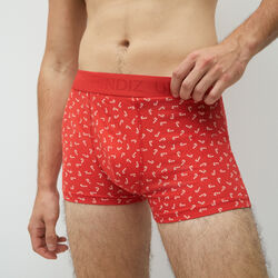 boxer shorts with candy cane pattern