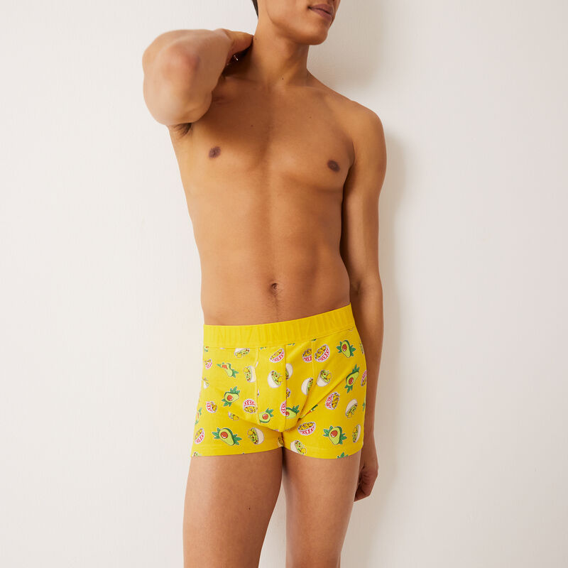 Boxers with nachos print - yellow Boxers with nachos print - yellow ;