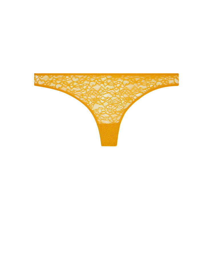 Everydayiz saffron yellow tanga orange.