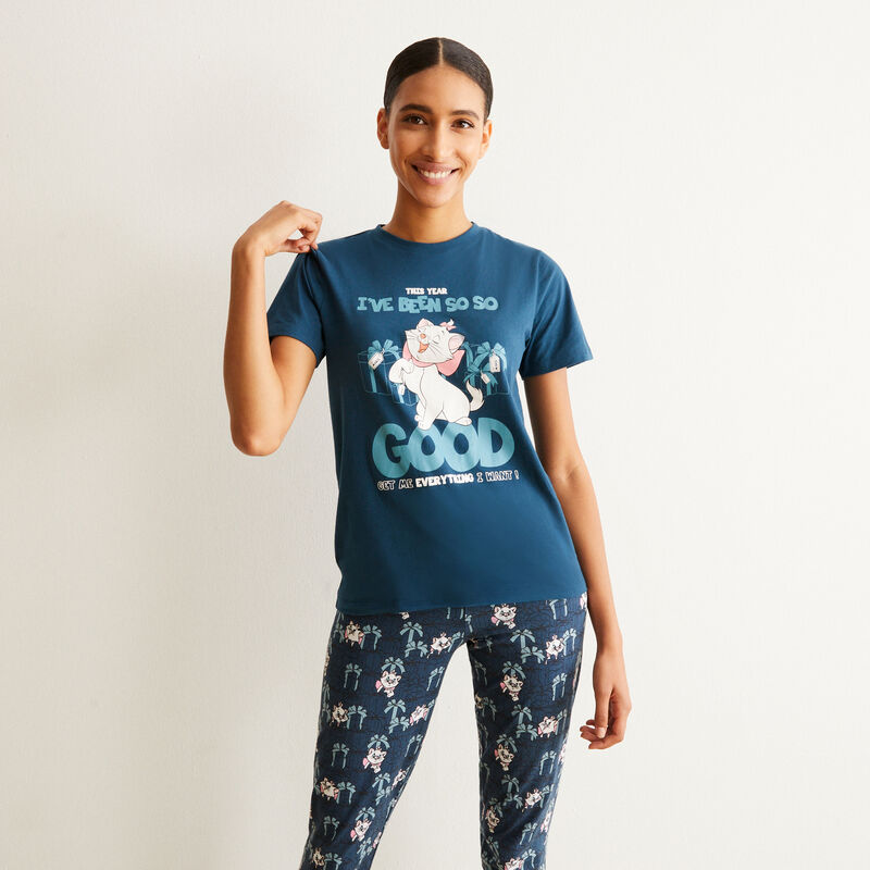 Aristocats short-sleeved pyjama set - blue Aristocats short-sleeved pyjama set - blue;
