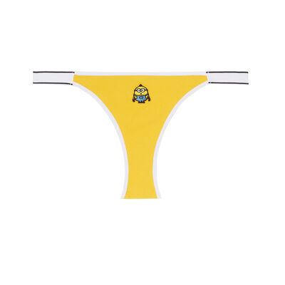 Les Minions® briefs with elastic detailing - yellow;