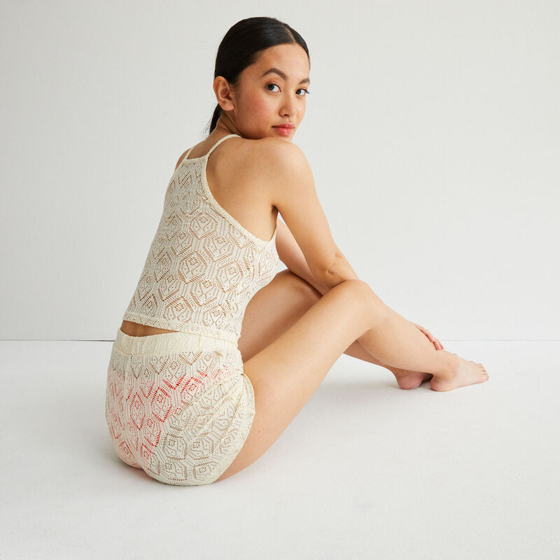 lace hipsters - ecru lace hipsters - ecru;