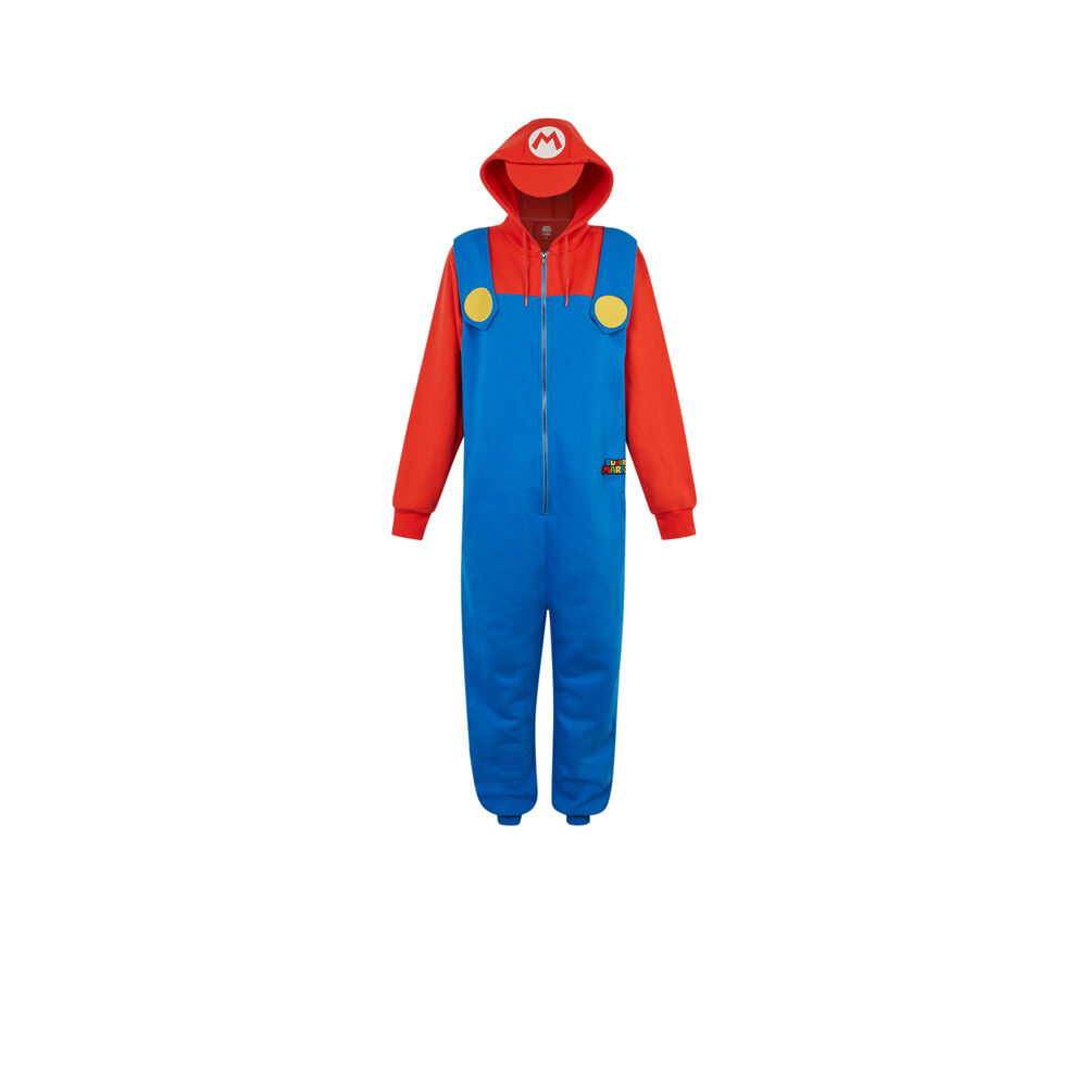 Mario jumpsuit - blue blue.
