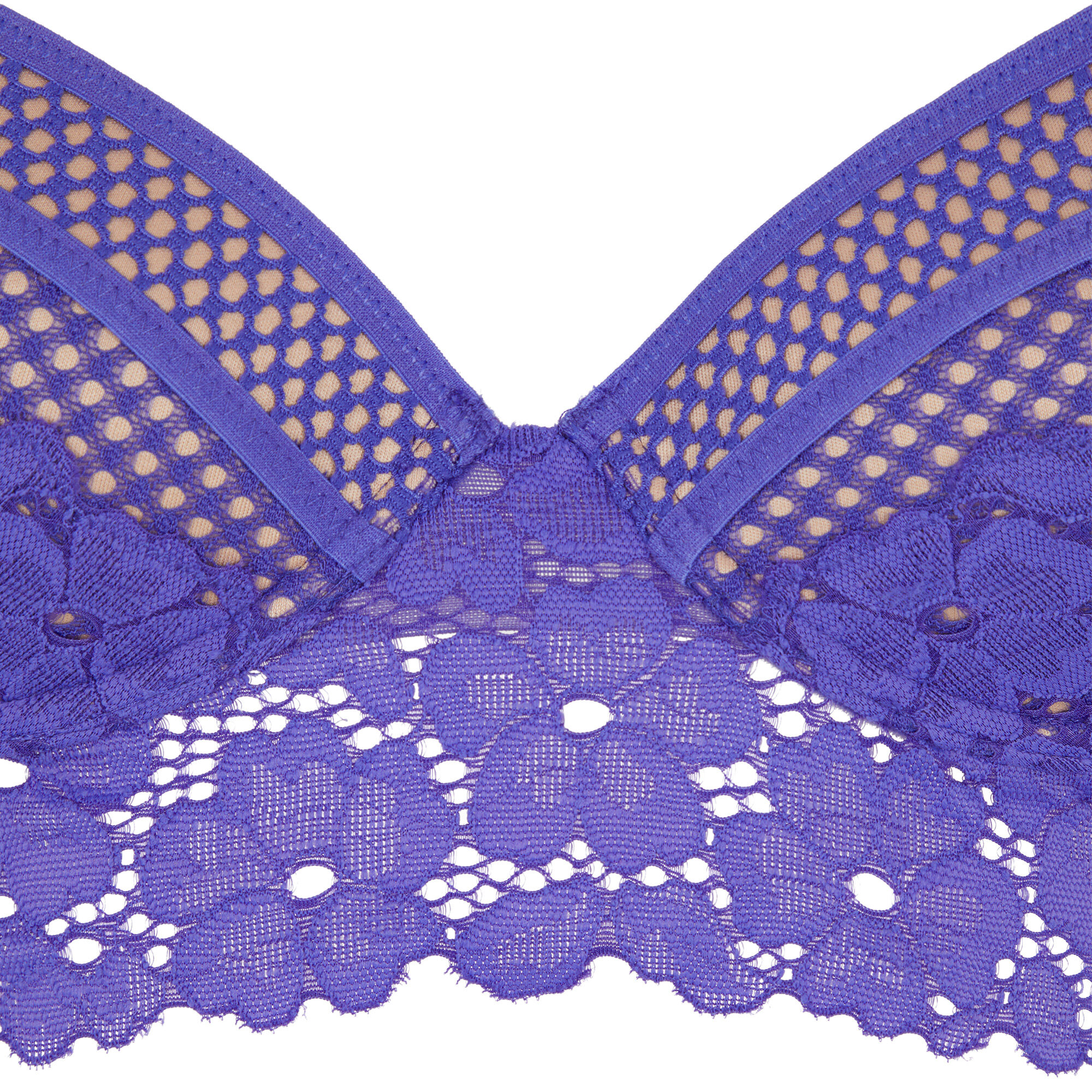 lilac lace bra