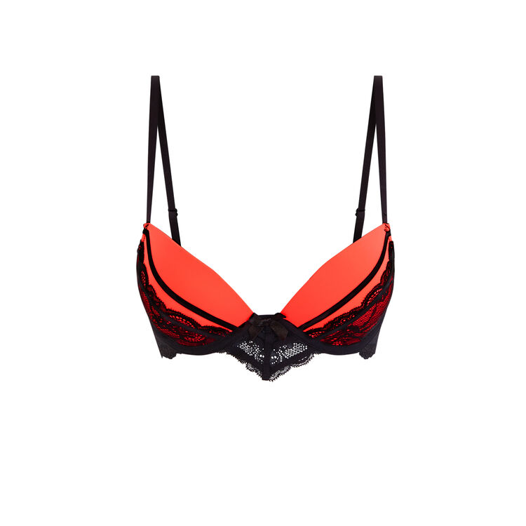 Princiz new lace push-up bra burgundy.