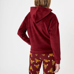bambi print hoodie;