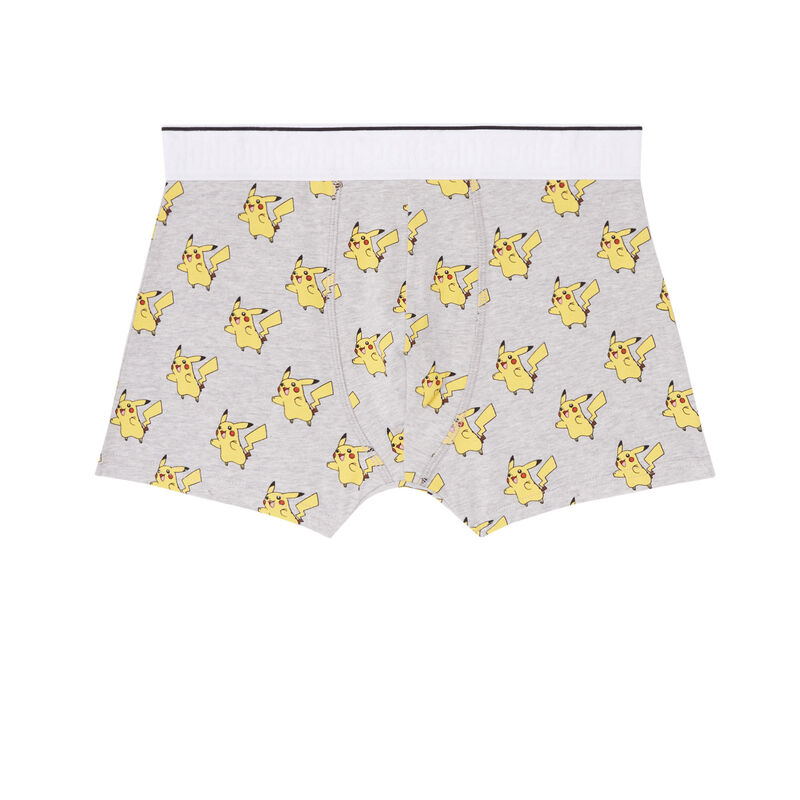 Pikachu patterned boxers - grey Pikachu patterned boxers - grey;