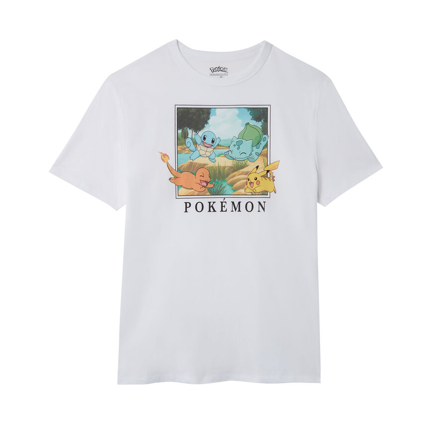 pokémon t-shirt - white;