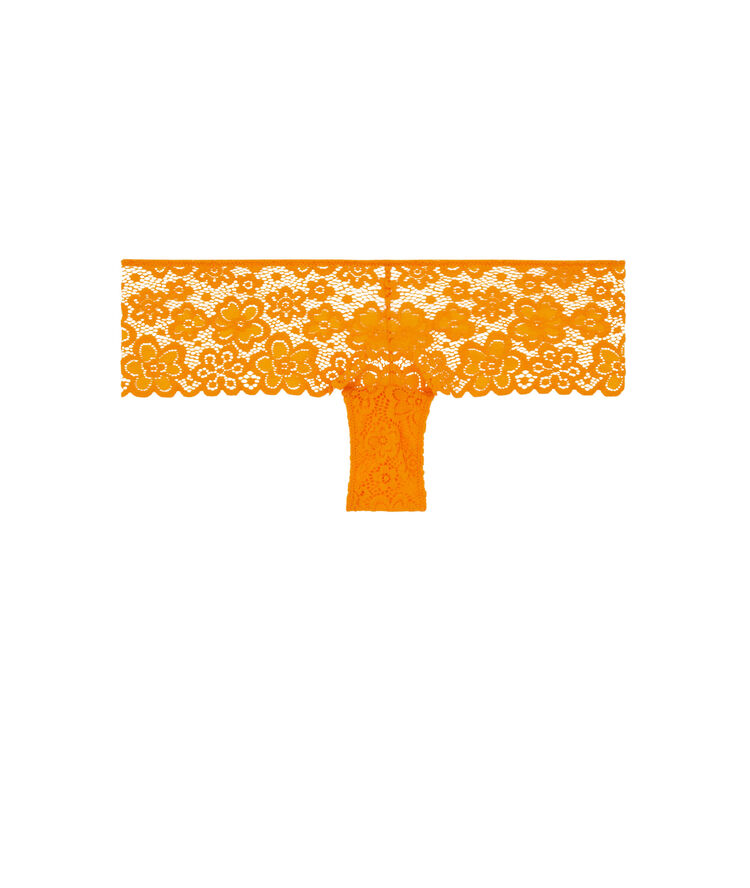 Lace hipsters - orange orange.