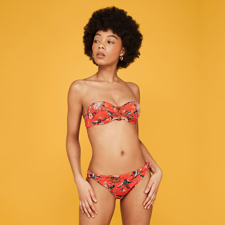 Spaniz coral bandeau red.