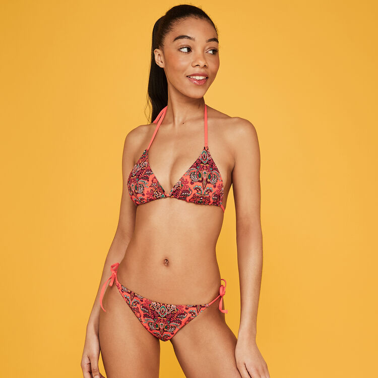 Paisliz coral bikini bottoms Paisliz coral bikini bottoms;