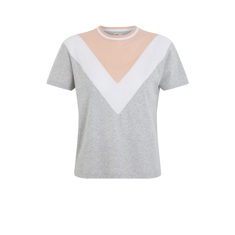 Szary top colblockiz Szary top colblockiz;