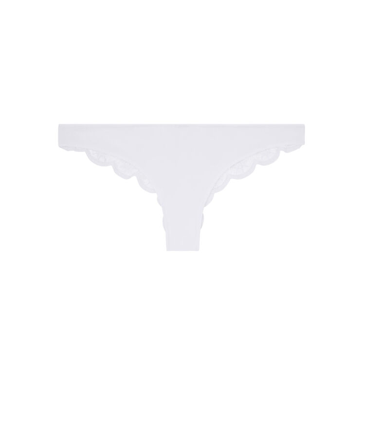 Tocrobrodiz white tanga white.
