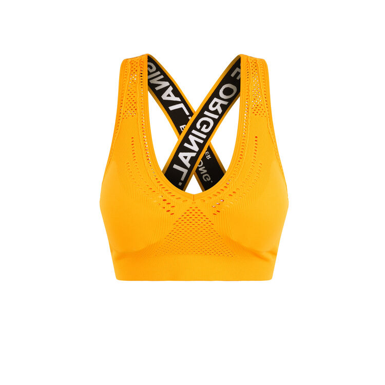 Activiz seamless sport bra yellow.