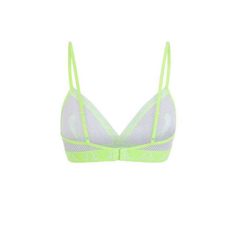 Marjiz fluorescent yellow bra yellow.