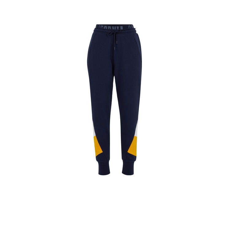 Californiz fleece jogging bottoms navy blue.