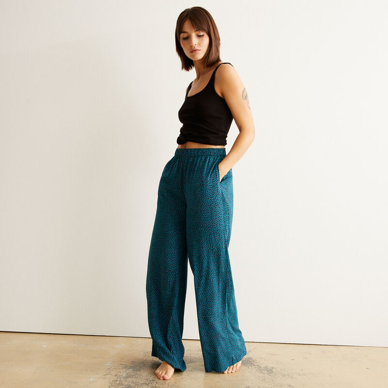 animal print trousers - green animal print trousers - green;