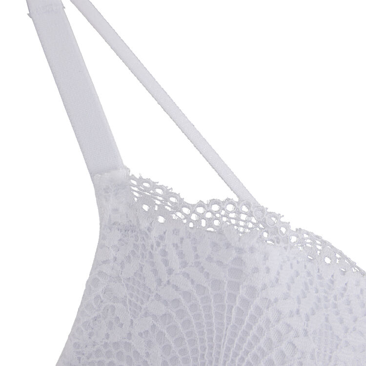 FINIZ WHITE PUSH-UP BUSTIER BRA FINIZ WHITE PUSH-UP BUSTIER BRA;