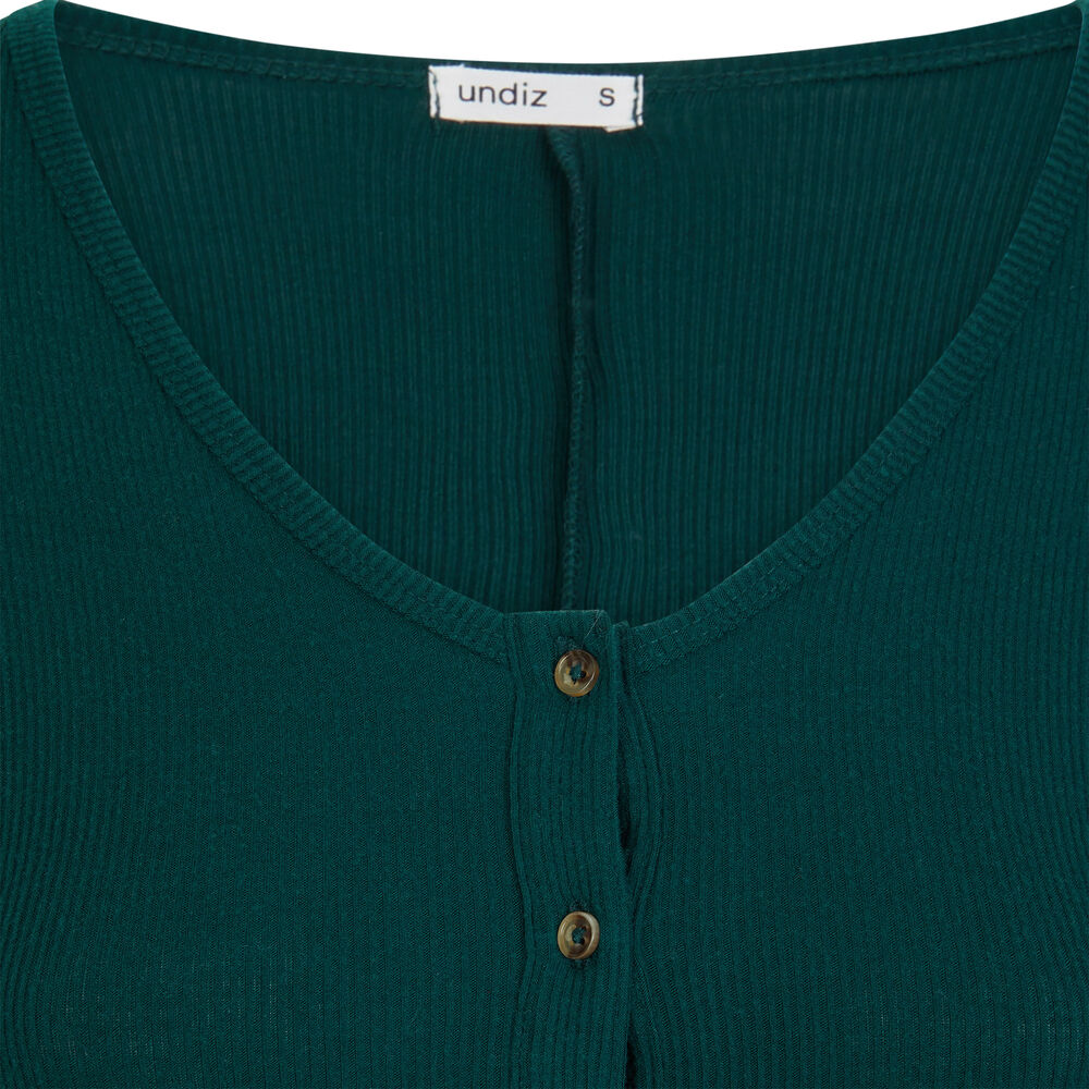 Long-sleeved playsuit - green green.