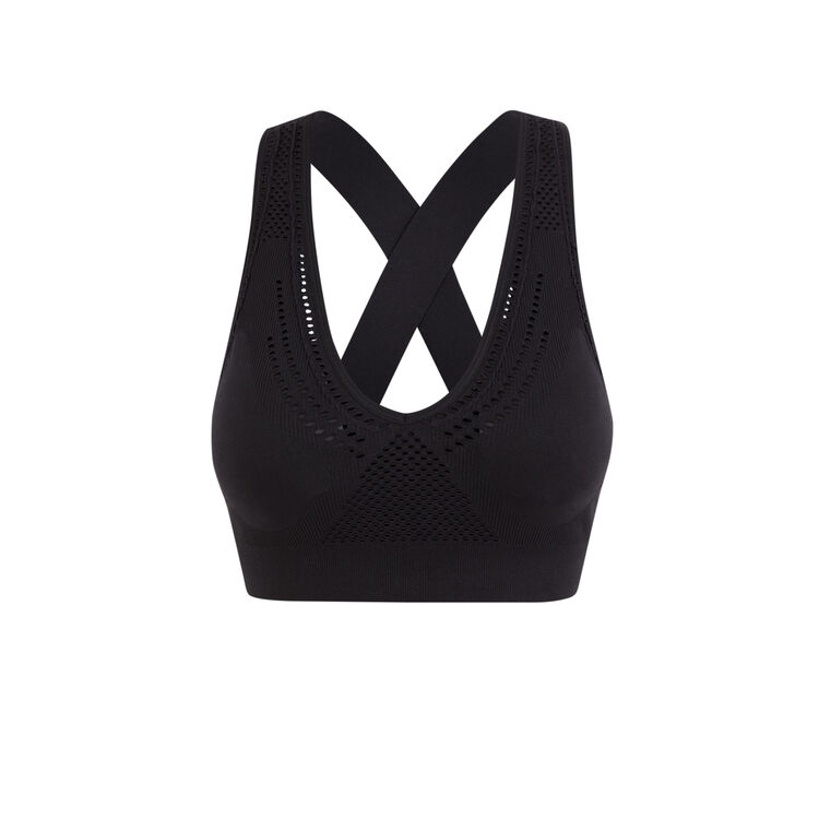 Activiz seamless sport bra black.