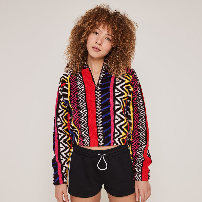 Mixethniz printed polar sweatshirt Mixethniz printed polar sweatshirt;