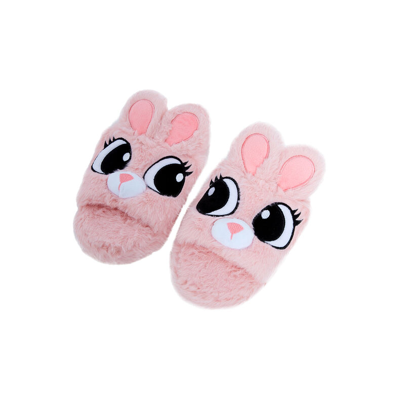bunny slippers - pink bunny slippers - pink;